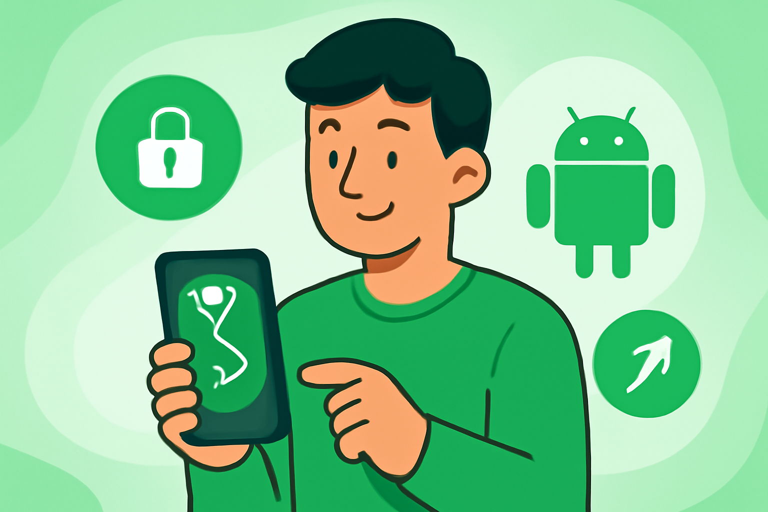 Hur du optimerar din VPN-användning på Android - VPN Hungary-illustration