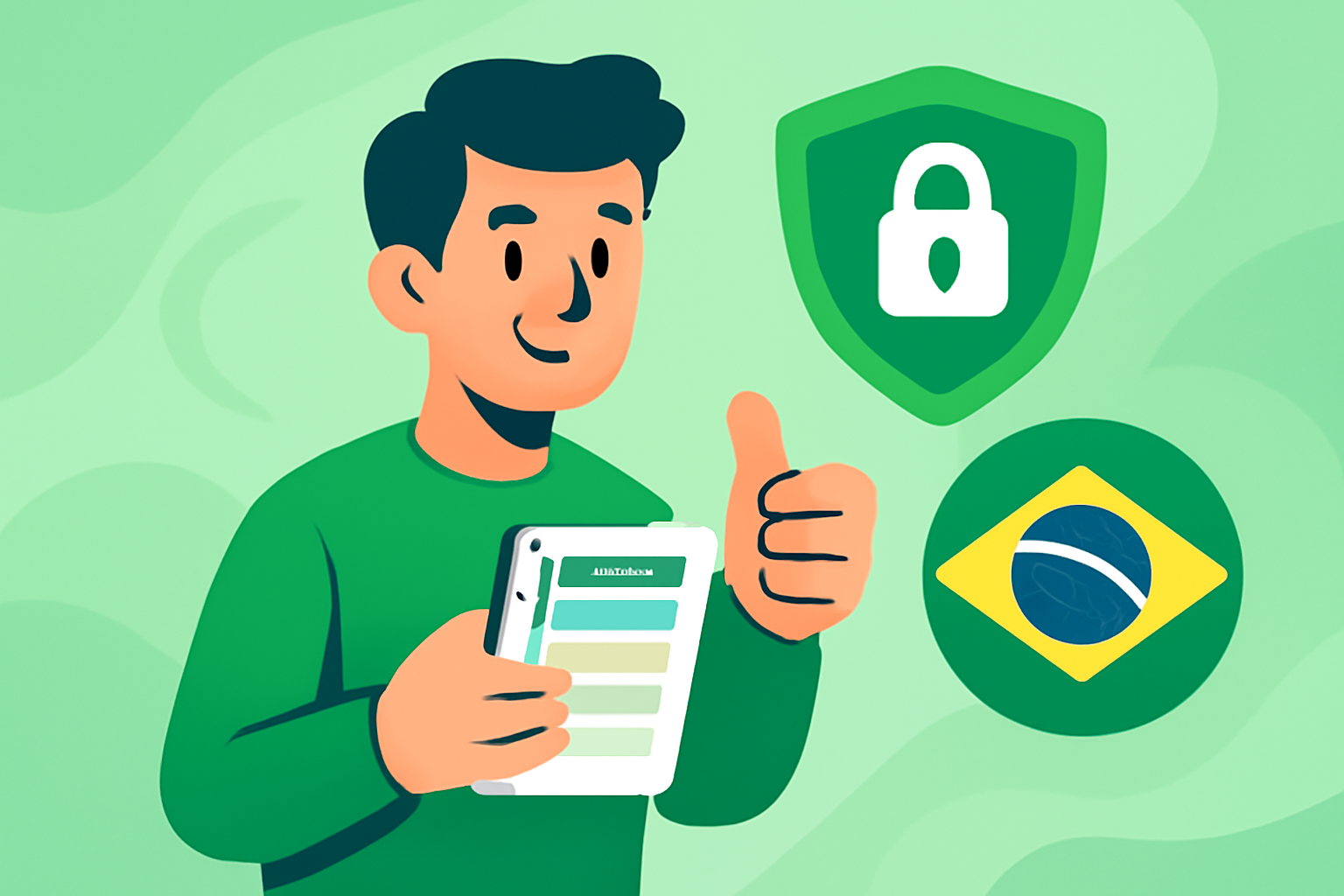top 5 VPN Brazil for streaming and privacy in 2025 - VPN Brazil illustration