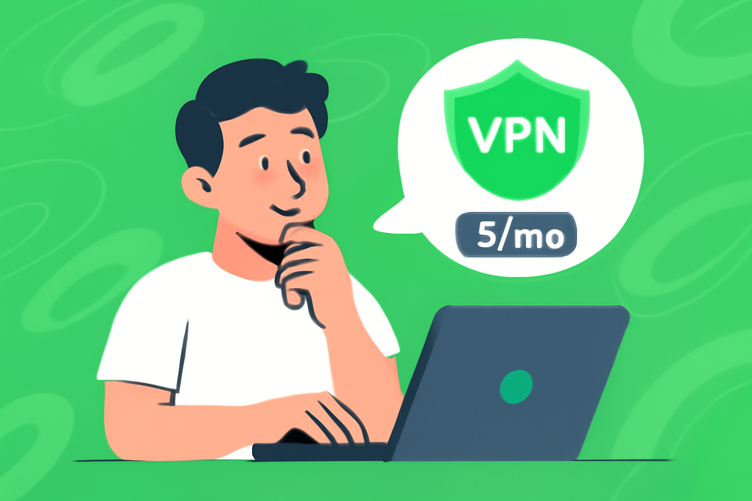 should casual users opt for VPN pay monthly - VPN pay monthly illustration