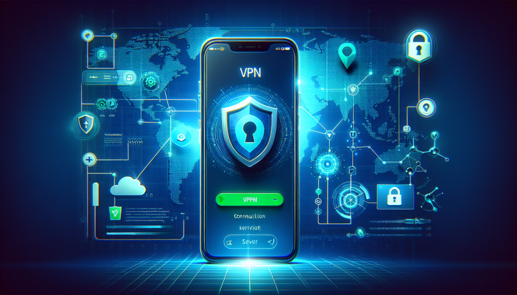 Android phone showing VPN shield and masked IP address - test IP hidden on Android