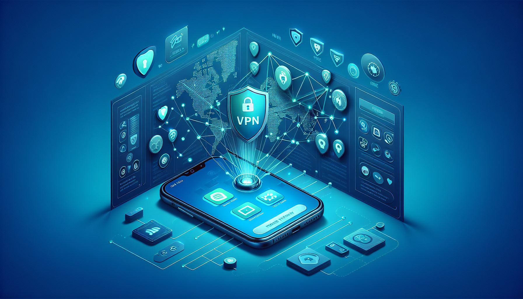 Android device using Free VPN Grass to access region-locked apps