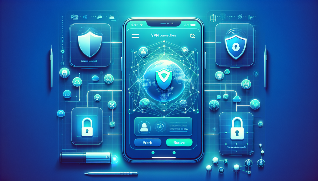 Android phone showing Free VPN Grass app with DNS leak protection visualization — DNS leak Android