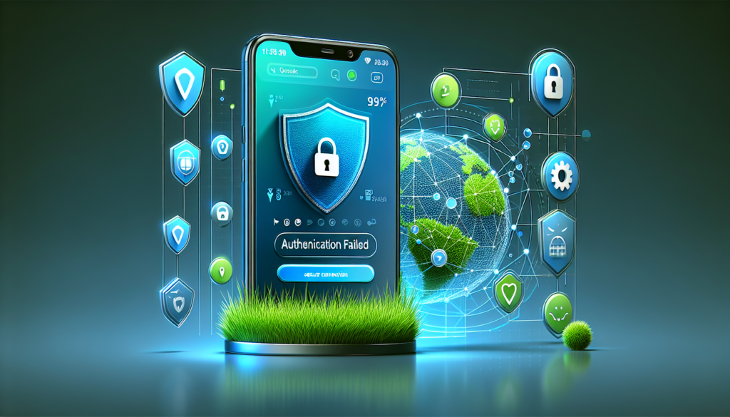 Android showing authentication failed Android VPN error for Free VPN Grass app