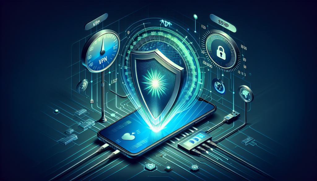 Android phone using VPN shield to bypass bandwidth throttling