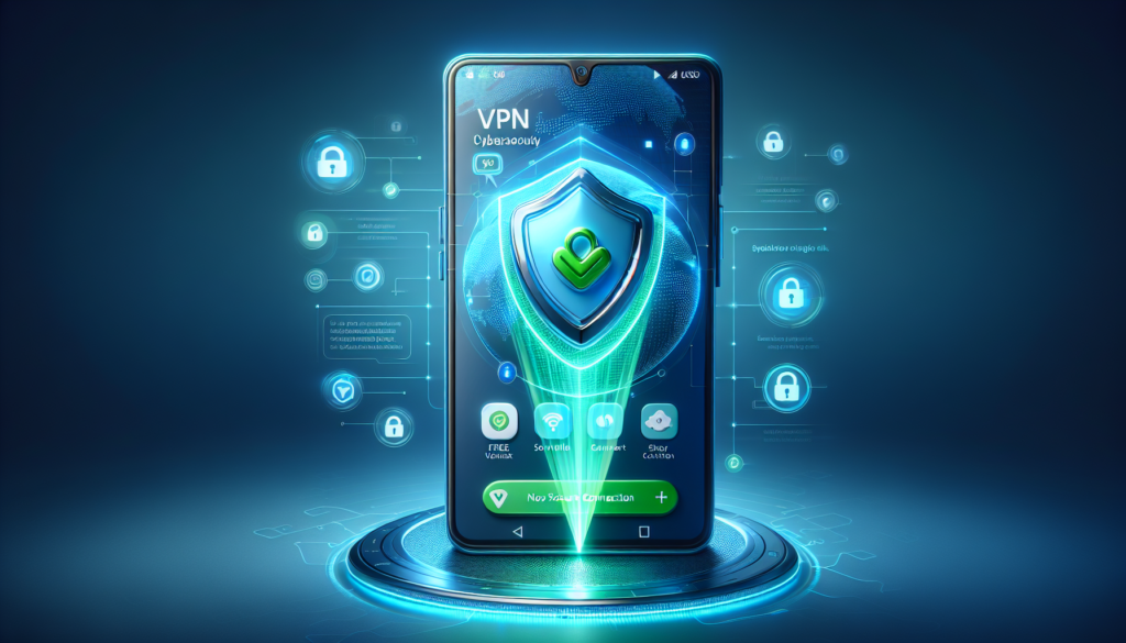 Vivo phone running Free VPN Grass on Funtouch OS with secure VPN shield