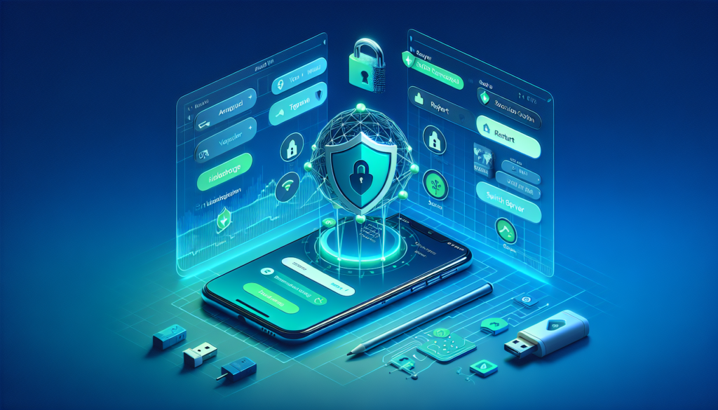 Android phone showing Free VPN Grass app troubleshooting screen - Free VPN Grass Android troubleshooting