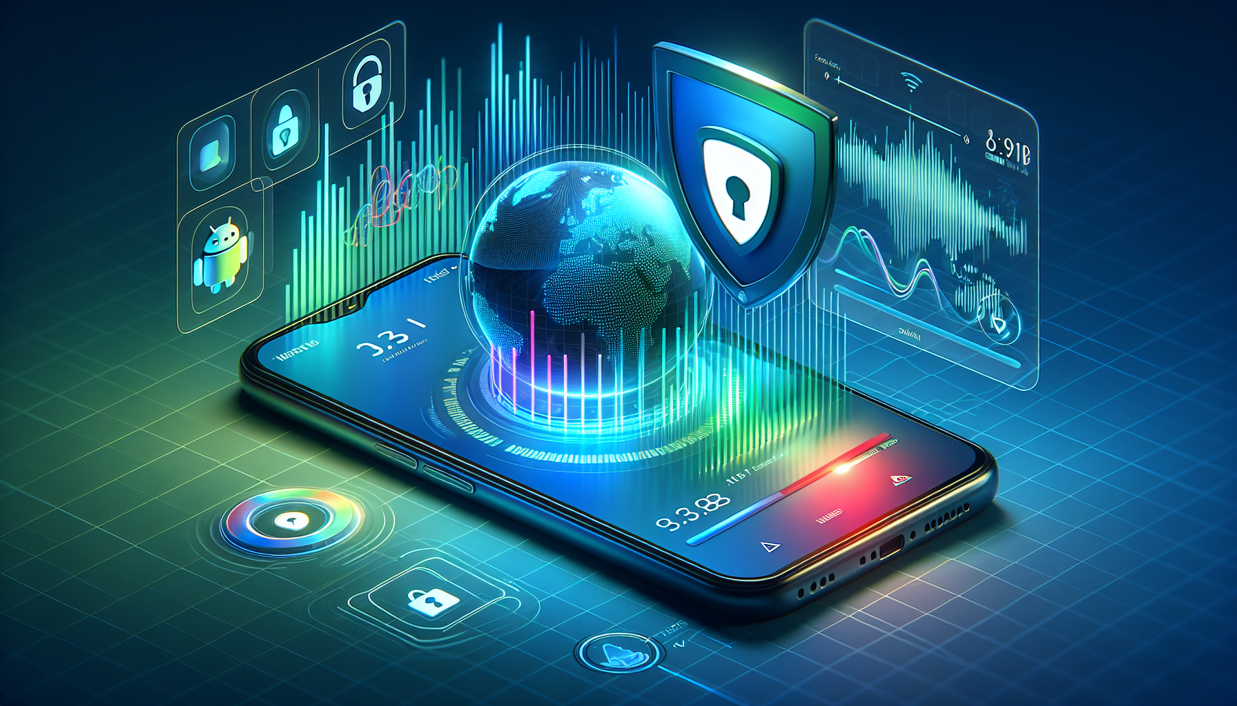 Android phone using Free VPN Grass to access Spotify from a restricted region