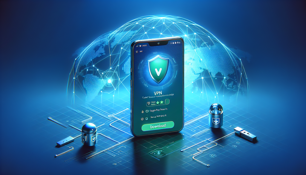 Android showing Free VPN Grass Google Play download screen